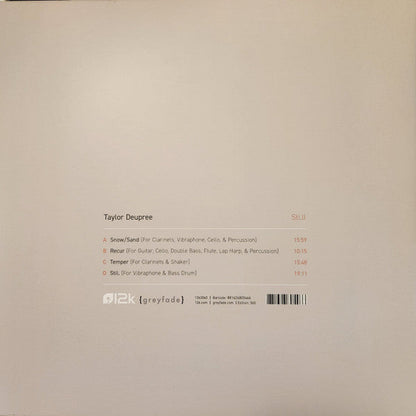 Taylor Deupree - Sti.ll | Mint (M) Mint (M)-