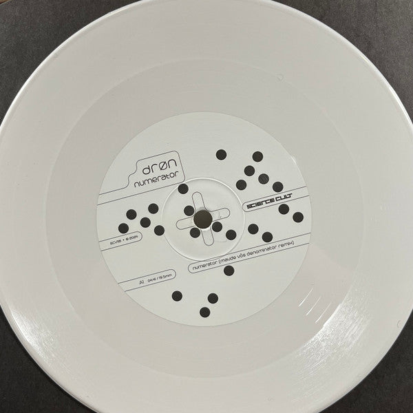 Drøn - Numerator (Remixes)(WHITE 7" VINYL) | Mint (M) Mint (M)-