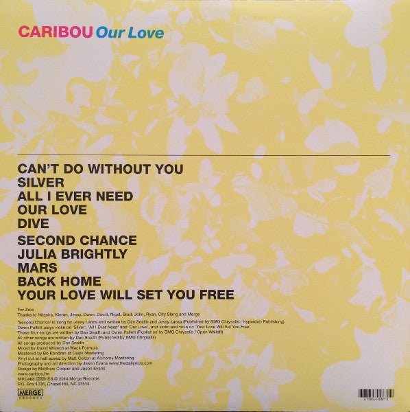 Caribou - Our Love (VINYL) | Mint (M) Mint (M)-