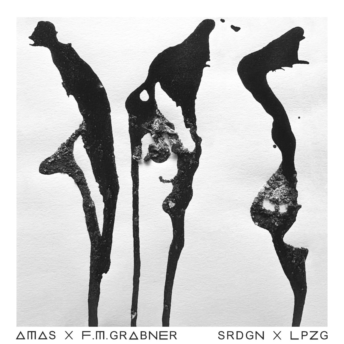 AMAS x Frithjof-Martin Grabner - SRDGN x LPZG (VINYL 2xLP Amas_Studio AMAS006) | NEW Mint (M) Mint (M)-