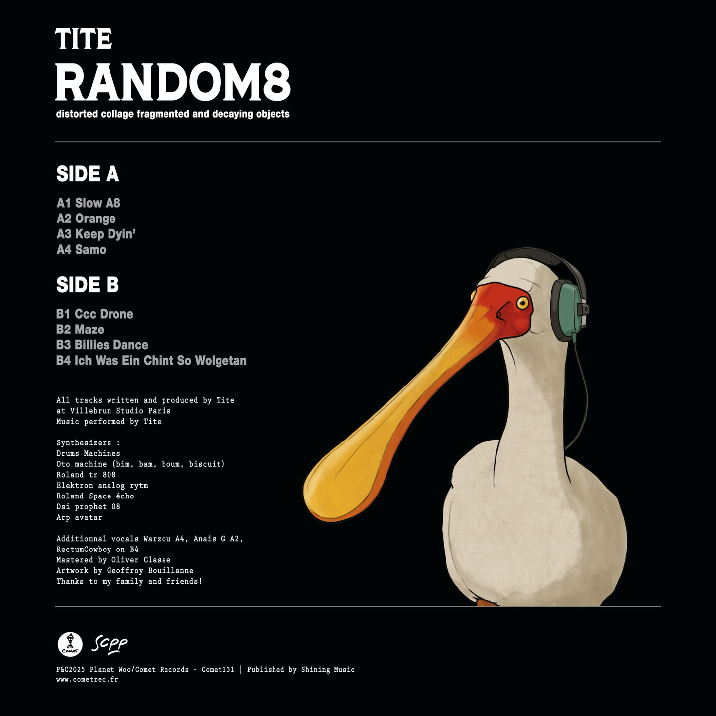 TITE - Random 8 : distorted collage fragmented and decaying objects (VINYL) | Mint (M) Mint (M)-