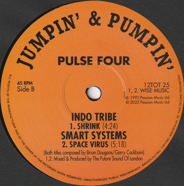 Mental Cube - Pulse Four (VINYL) | Mint (M) Mint (M)-