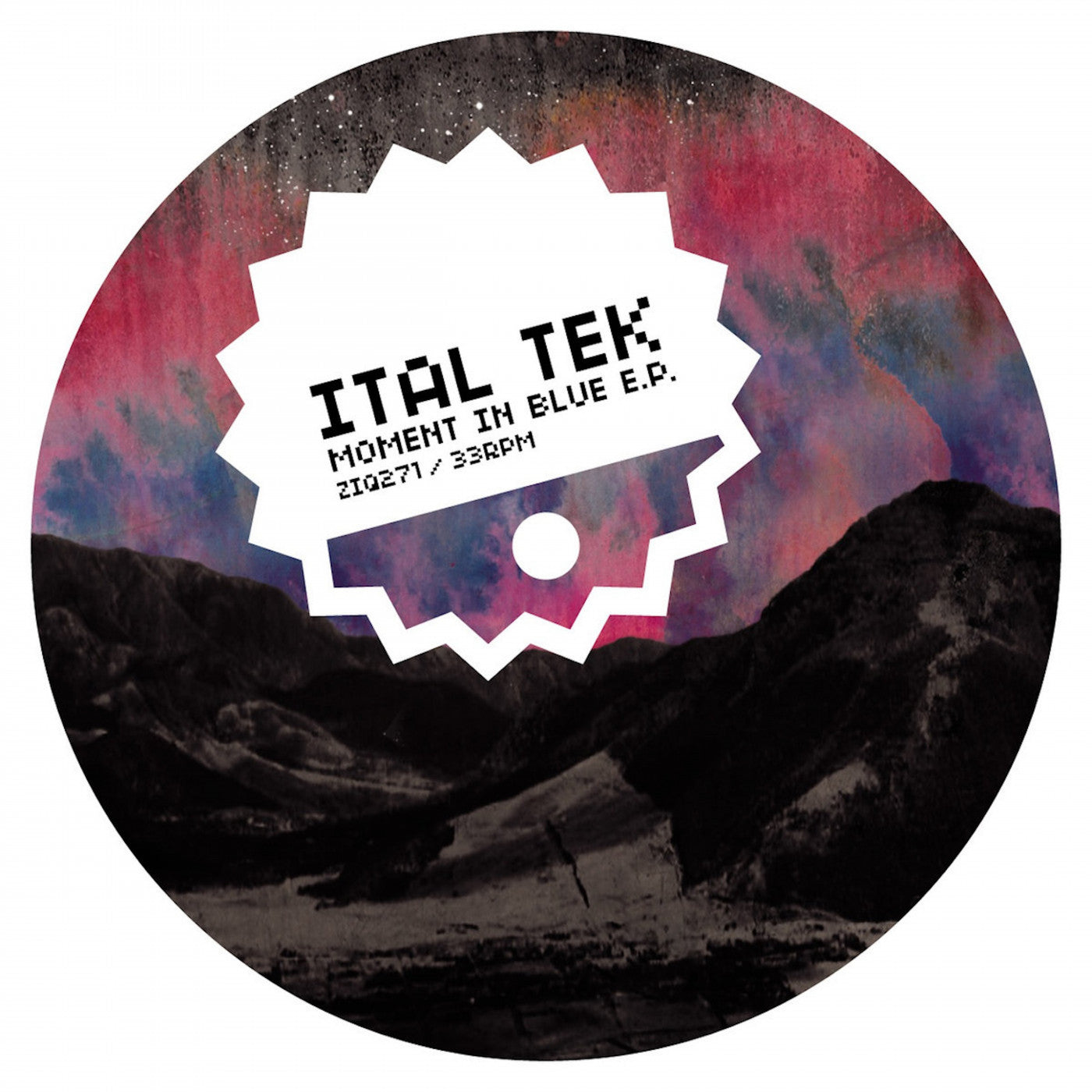 Ital Tek - Moment in Blue - 12" (Vinyl) | Mint (M) Mint (M)-