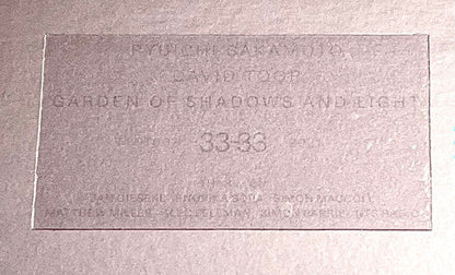 Garden Of Shadows And Light | Mint (M) Mint (M)-