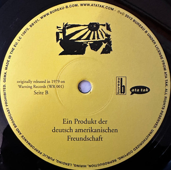 Deutsch Amerikanische Freundschaft - Produkt Der Deutsch-Amerikanischen Freundschaft (VINYL LP) | Mint (M) Mint (M)-