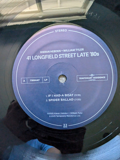 Kieran Hebden - 41 Longfield Street Late '80s (VINYL) | Mint (M) Mint (M)-