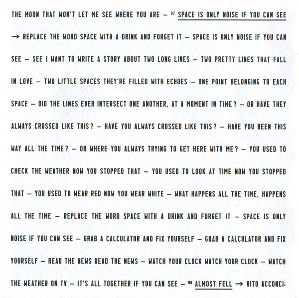 Nicolas Jaar - Space Is Only Noise (CD) | Mint (M) Mint (M)-