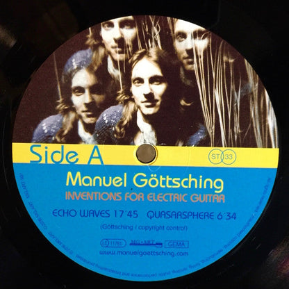 Manuel Göttsching - Inventions For Electric Guitar | Mint (M) Mint (M)-