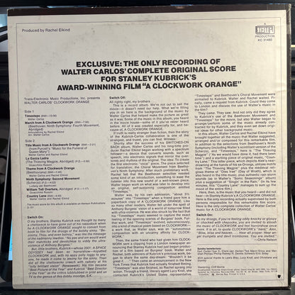 Walter Carlos - Walter Carlos' Clockwork Orange (VINYL) | Near Mint (NM) Excellent (EX)-