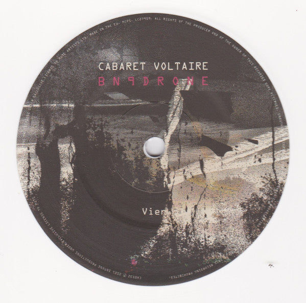Cabaret Voltaire - BN9Drone *WHITE* | Near Mint (NM) Near Mint (NM)-