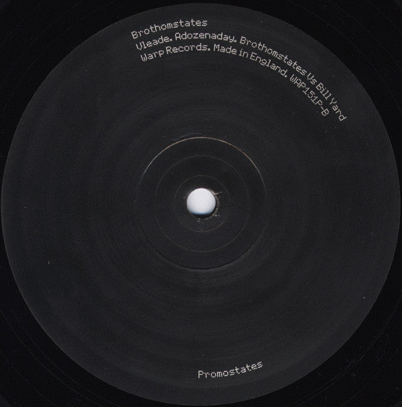 Brothomstates - Promostates (VINYL LP) | Near Mint (NM or M-) Generic-