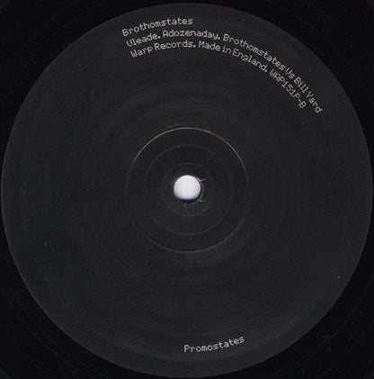 Brothomstates - Promostates (VINYL LP) | Near Mint (NM or M-) Generic-