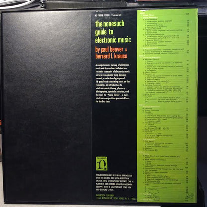 Beaver & Krause - The Nonesuch Guide To Electronic Music (2xVINYL BOXSET) | Near Mint (NM or M-)-