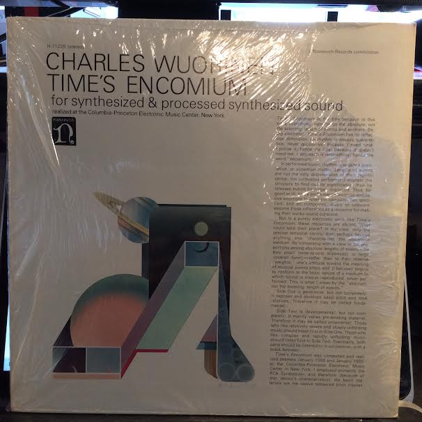 Charles Wuorinen - Time's Encomium (For Synthesized & Processed Synthesized Sound) (VINYL) | Near Mint (NM or M-)-