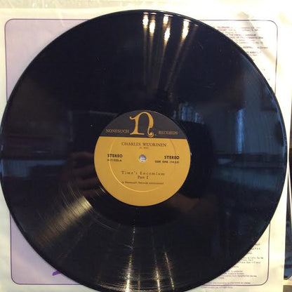 Charles Wuorinen - Time's Encomium (For Synthesized & Processed Synthesized Sound) (VINYL) | Near Mint (NM or M-)-