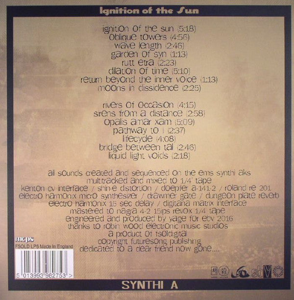 Ignition Of The Sun | Mint (M) Mint (M)-