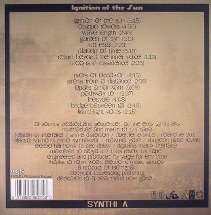 Ignition Of The Sun | Mint (M) Mint (M)-