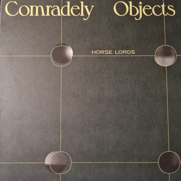 Horse Lords - Comradely Objects (Black Vinyl) | Mint (M) Mint (M)-