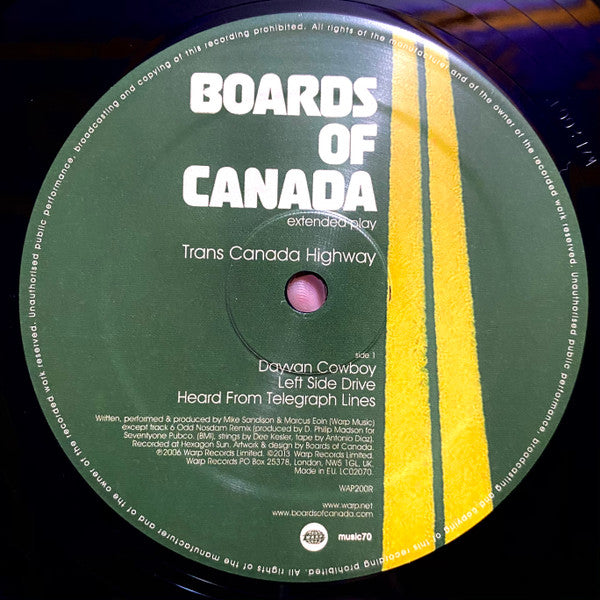 Boards Of Canada - Trans Canada Highway | Mint (M) Mint (M)-