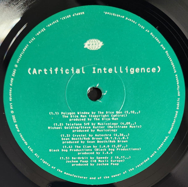 Various - Artificial Intelligence | Mint (M) Mint (M)-