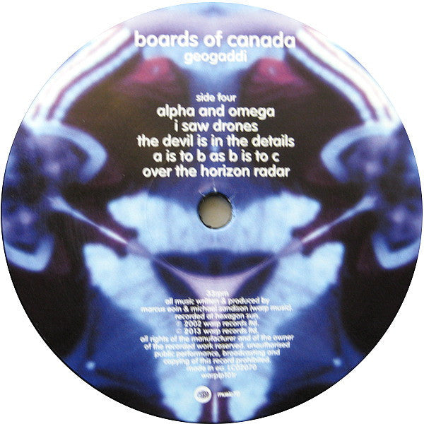 Boards Of Canada - Geogaddi (3xVINYL) | Mint (M) Mint (M)-