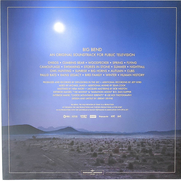 Explosions In The Sky - Big Bend (An Original Soundtrack For Public Television) | Mint (M) Mint (M)-