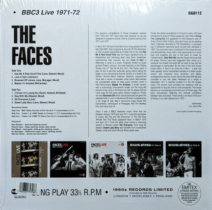Faces Live (BBC3 - Live 1971-1972) | Mint (M) Mint (M)-