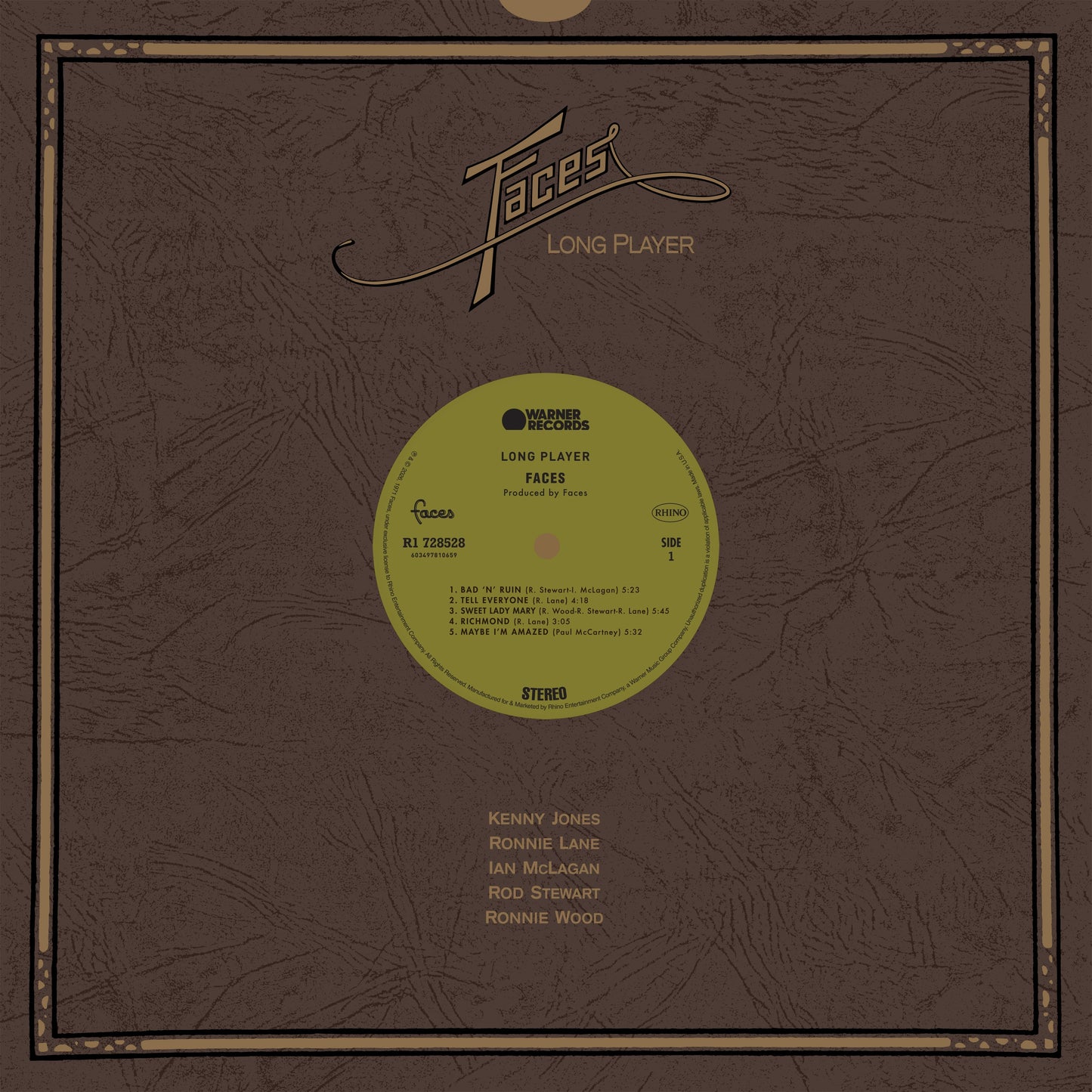 Faces - (PRE-ORDER 1/9/26) Long Player (Limited Edition, Brick & Mortar Exclusive VINYL) |-