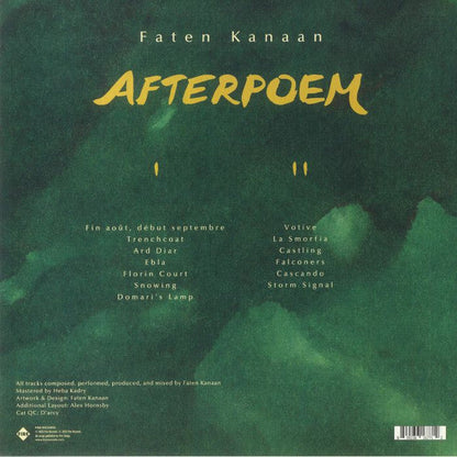 Faten Kanaan - Afterpoem | Mint (M) Mint (M)-