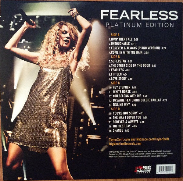 Taylor Swift - Fearless (Platinum Edition) | Mint (M) Mint (M)-