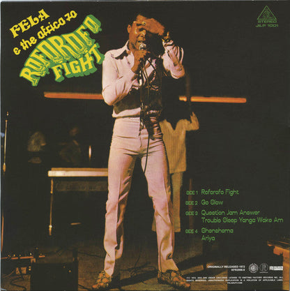 Fela Kuti & Africa 70 - Music Of Fela - Roforofo Fight | Mint (M) Mint (M)--