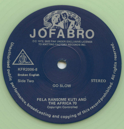Fela Kuti & Africa 70 - Music Of Fela - Roforofo Fight | Mint (M) Mint (M)--