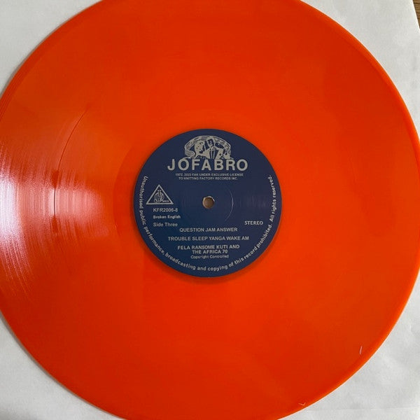 Fela Kuti & Africa 70 - Music Of Fela - Roforofo Fight | Mint (M) Mint (M)--