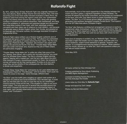Fela Kuti & Africa 70 - Music Of Fela - Roforofo Fight | Mint (M) Mint (M)--