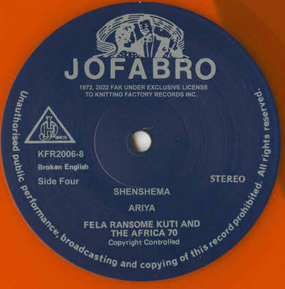 Fela Kuti & Africa 70 - Music Of Fela - Roforofo Fight | Mint (M) Mint (M)--