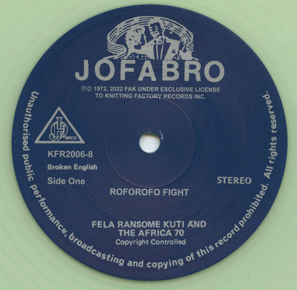Fela Kuti & Africa 70 - Music Of Fela - Roforofo Fight | Mint (M) Mint (M)--