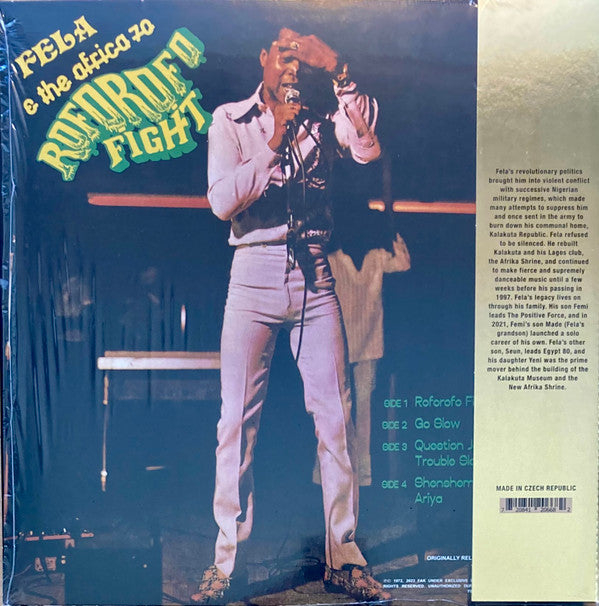 Fela Kuti & Africa 70 - Music Of Fela - Roforofo Fight | Mint (M) Mint (M)--