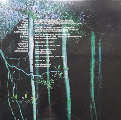 Felix Kubin Und Das Mineralorchester - II: Music For Film And Theatre | Mint (M) Mint (M)-