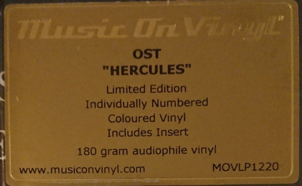 Fernando Velázquez - Hercules (Original Motion Picture Soundtrack) | Mint (M) Mint (M)-