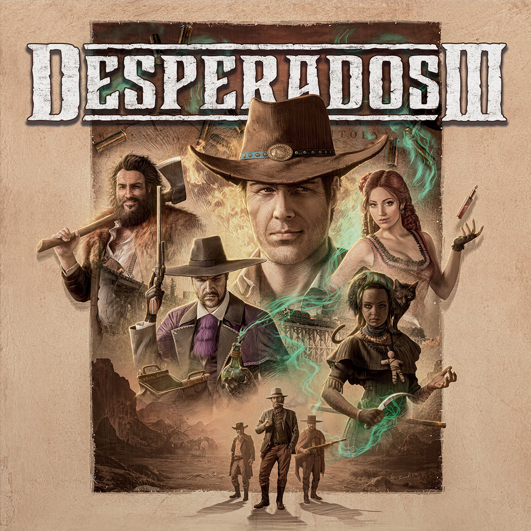 Filippo Beck Peccoz - Desperados Iii (Original Game Soundtrack) |-