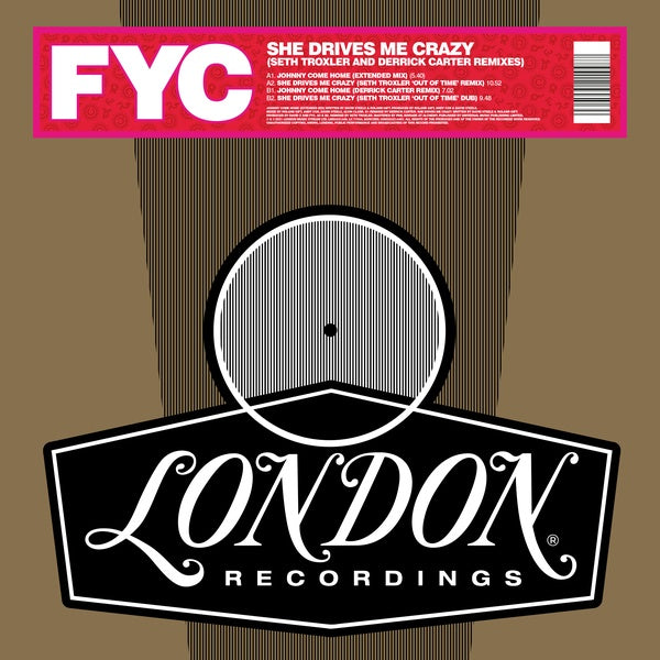 Fine Young Cannibals - She Drives Me Crazy (Derrick Carter And Seth Troxler Remixes) |-