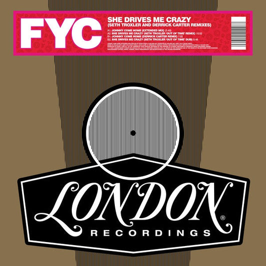 Fine Young Cannibals - She Drives Me Crazy (Derrick Carter And Seth Troxler Remixes) |-