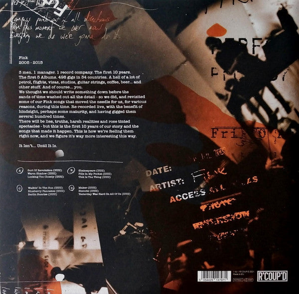 Fink - Iiuii (It Isn't Until It Is) | Near Mint (NM) Mint (M)-
