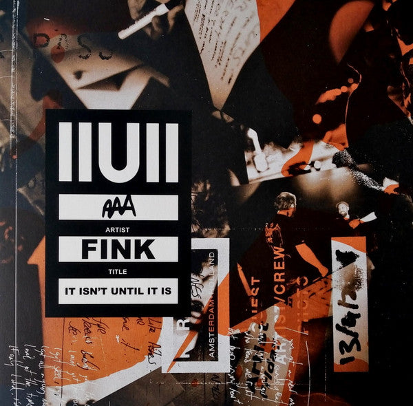 Fink - Iiuii (It Isn't Until It Is) | Near Mint (NM) Mint (M)-