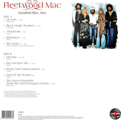 Fleetwood Mac - Greatest Hits... Live: The Record Plant 1974 [Import](2xVINYL) | Mint (M) Mint (M)-