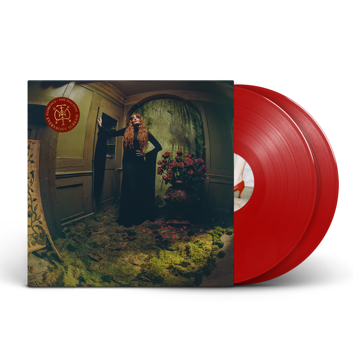 Florence + The Machine - Everybody Scream (2x TRANSULUCENT RED VINYL) | Mint (M) Mint (M)-