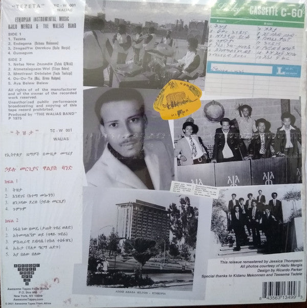 Hailu Mergia - Tezeta (VINYL LP) | NEW Mint (M) Mint (M)-