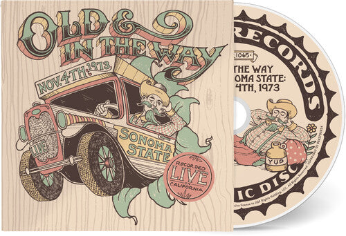 Old & In the Way - (PRESALE 8/21/26) Live at Sonoma State - 11/ 4/ 73 (CD ROUND 2026) | NEW-