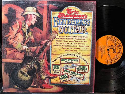 Eric Thompson - Eric Thompson's Bluegrass Guitar (VINYL LP KICKING MULE KM 215 1979) | USED-