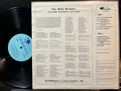 The Balfa Brothers - Play More Traditional Cajun Music (VINYL) | Near Mint (NM) Very Good Plus Plus (VG++)-